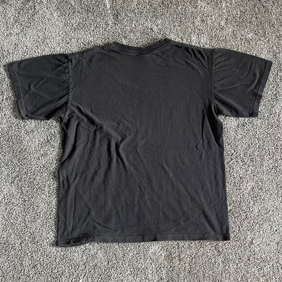 Anvil Men's Black and Grey T-shirt - Picture 3 of 3